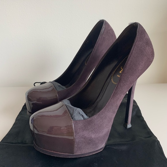 YSL Yves Saint Laurent Cap Toe Pump - Picture 5 of 8